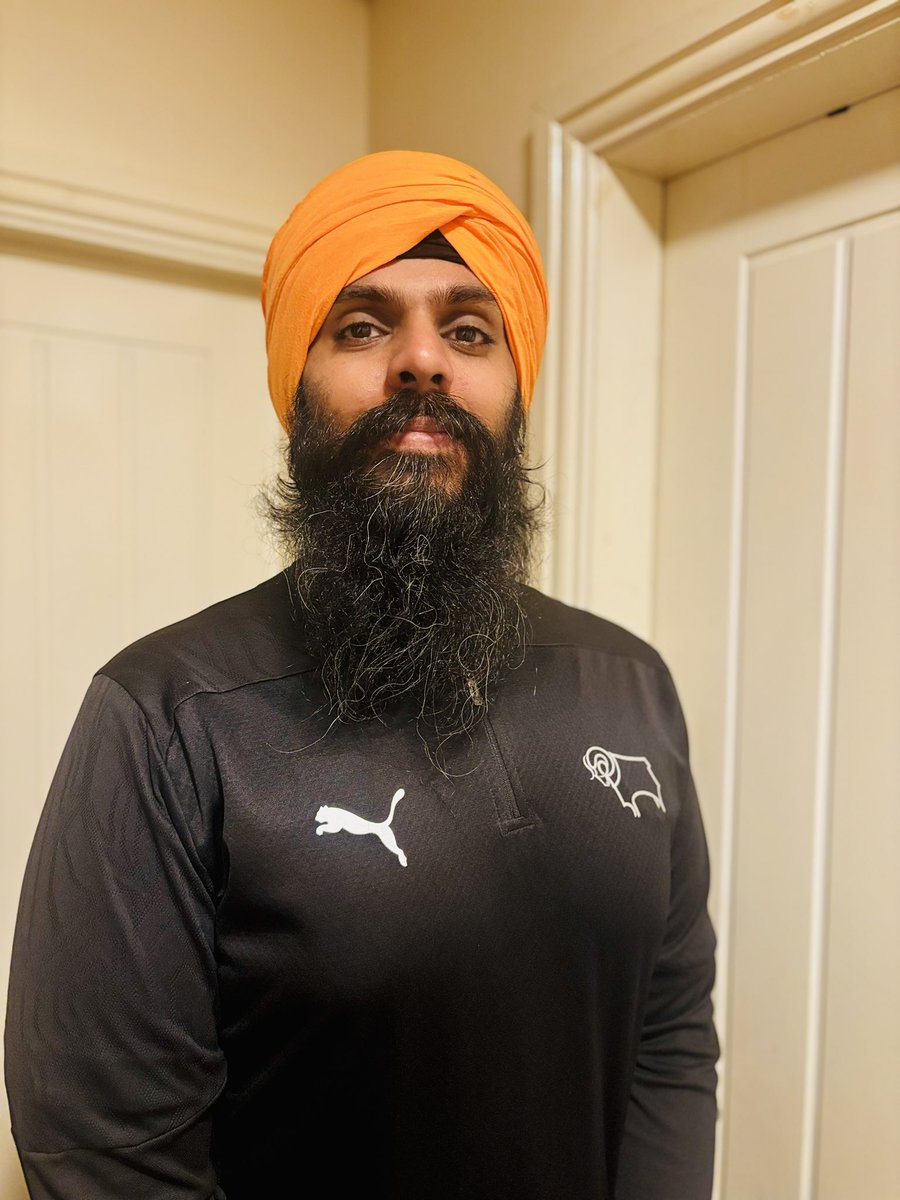 Delighted to announce that I work for Derby County FC as an academy talent ID coach. It’s an absolute dream to work for the club I love &amp; I’m the first Amritdhaari (baptised) Sikh to be employed in a coaching capacity. It can be done! Walls are being broken! Dreams
Achieved #dcfc