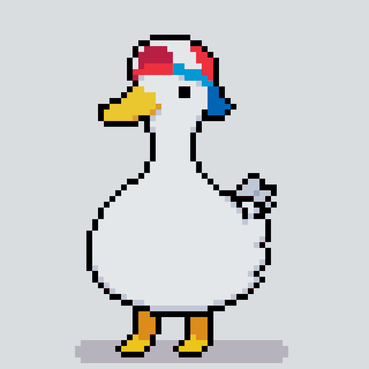 Querome_'s tweet photo. Cuack 🦆 #pixelart https://t.co/oDgE5n4LGN