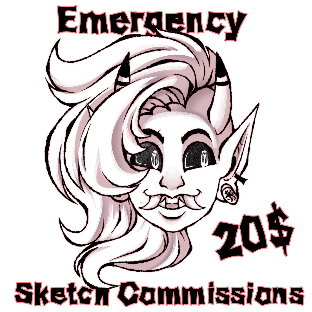 Twist3dDisast3r's tweet image. HEYO! SO This Witch Is going through a Rough Time right now. I have up coming Doctors Apps a Dentist Apps & Other debts Piling on me QuQ I've been looking for work but so far nothing is biting! SO if you guys could Commission or Share that would be great and helpful