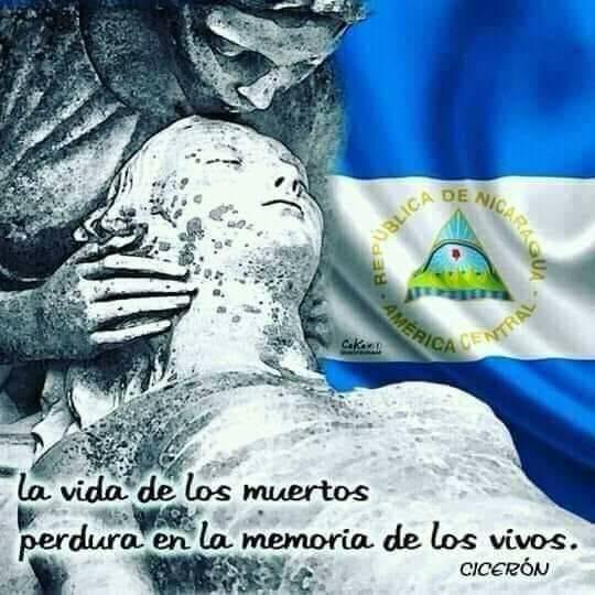 AidaCarrion1's tweet photo. 🚨🚨🚨 La sangre derramada de los mártires es la semilla que dará el fruto de la LIBERTAD Y JUSTICIA. #LASVICTIMASDELSANDINISMONOSEOLVIDAN #NIPERDÓNNIOLVIDO #ASESINOSAPRISION #LIBERTADPARALOSPRESOSPOLITICOS #JUSTICIAPARALOSASESINADOS #NICARAGUAAZULYBLANCO
#NOMÁSPACTOS #NOMÁSIMPUNIDAD