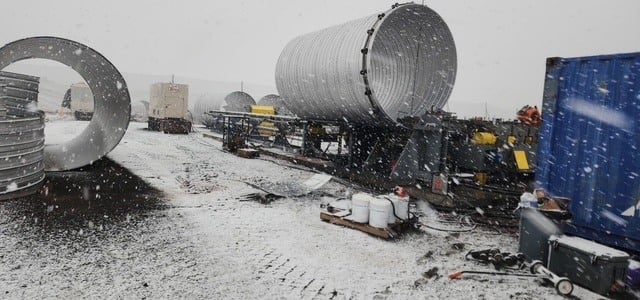 No storm can slow us down! Contech’s MOBILE PIPE® is in action, manufacturing pipe on-site in Flagstaff, Arizona—right in the middle of a snowstorm. With on-demand production, we keep projects moving, no matter the conditions.
#MOBILEPIPE #Infrastructure #OnSiteProduction