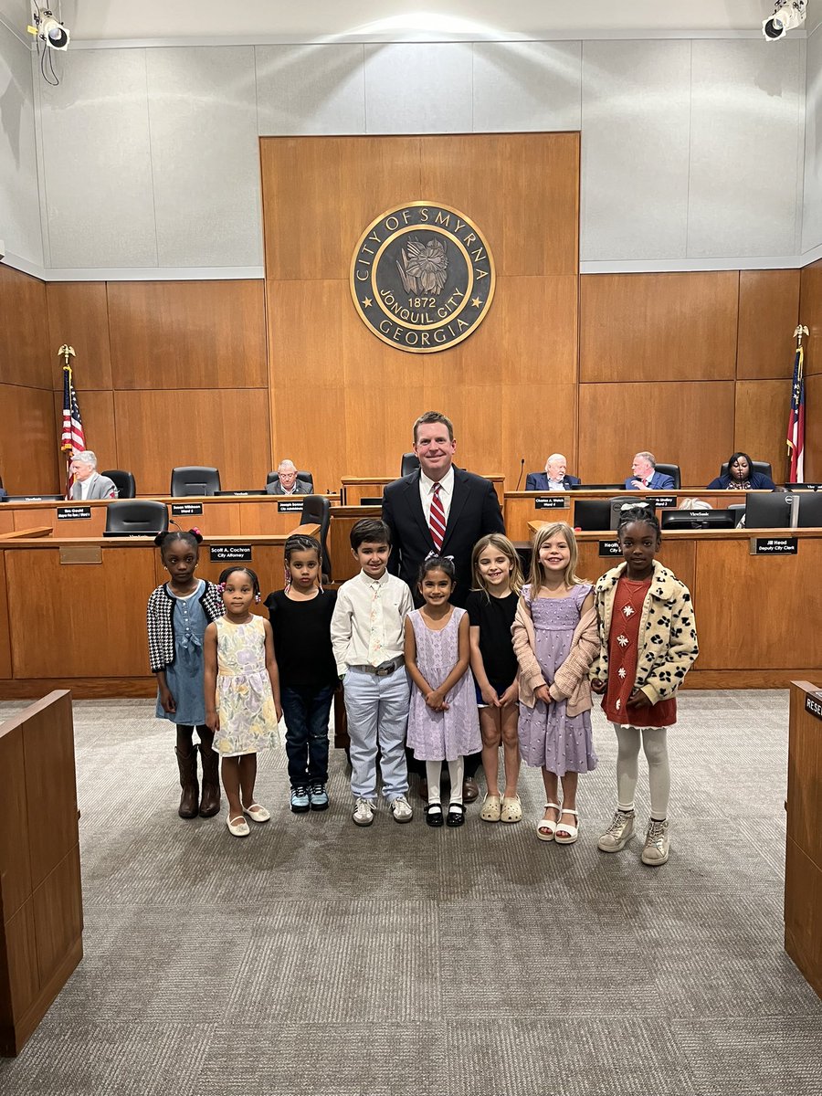 Help us congratulate these artists for being selected to have their artwork displayed at the Smyrna Community Center! Thank you to Mayor Derek Norton for celebrating our scholars! #nickajack #artists #smyrna