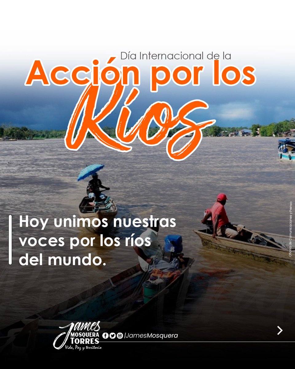 JamesMosqueraT's tweet photo. Cada pequeño gesto cuenta para conservar y cuidar nuestros ríos.
¡Actuemos por el futuro de todos! 💦🧡✊🏾
#cipret
#vidapazyterritorio https://t.co/CfCtBrtdn2