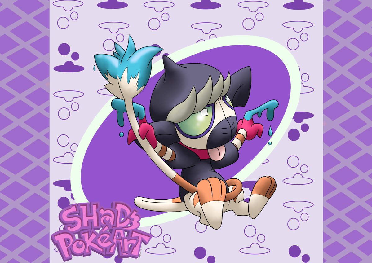 Grafaiai x Smeargle - Request by trafficlight_kamron on Tiktok #pokemon #pokemonart #fakemon #pokemonfusion #shadzpokeart #pokemonfanart #pokemonfan #smeargle #smearglefusion #grafaiai #grafaiaifusion #scarletandviolet #pokemondrawing #pokemonartist #digitalart #art