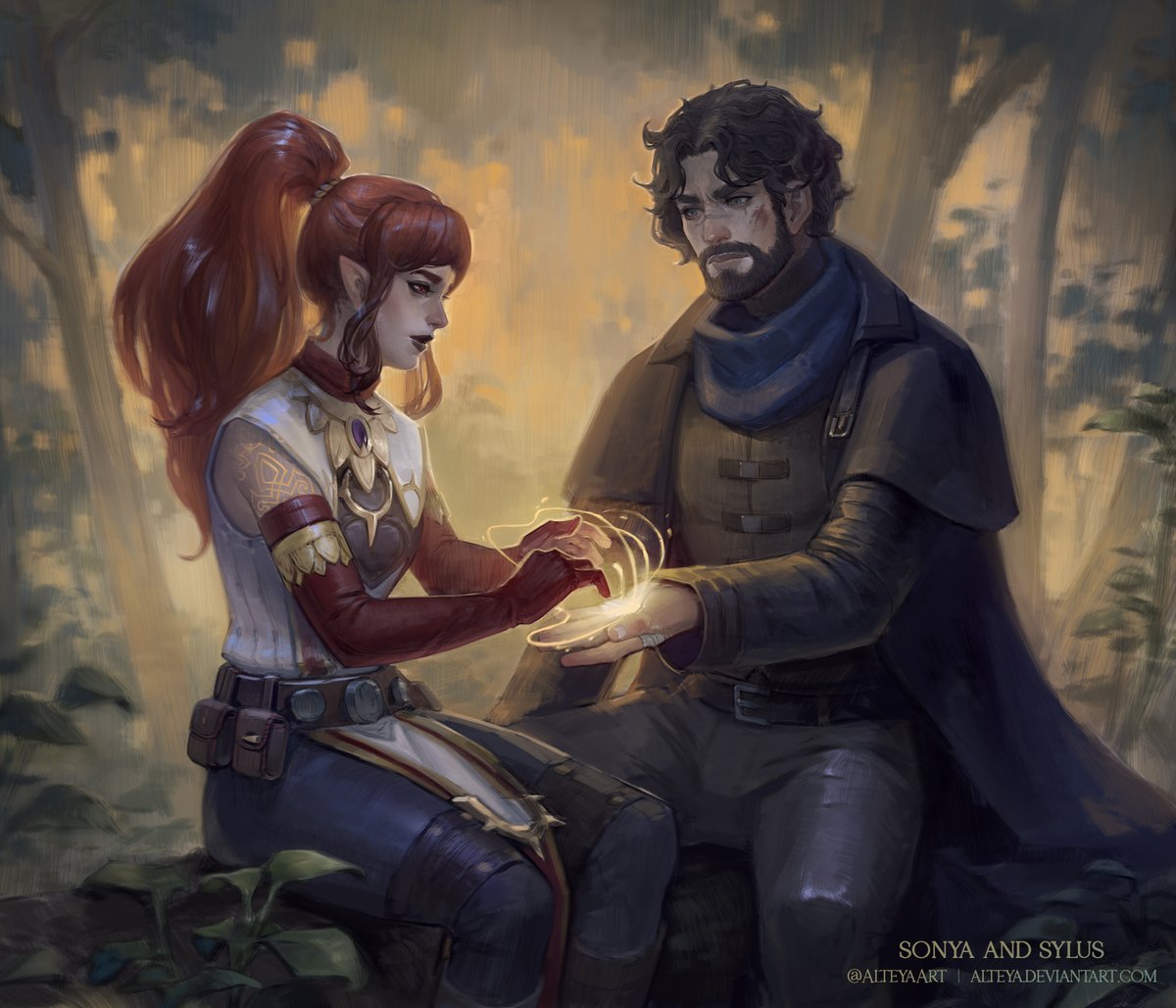 AlteyaArt's tweet image. Art made for @Lizmaestro1
"Tender Resonance"
#art #digitalart #worldofwarcraft #wow #warcraft