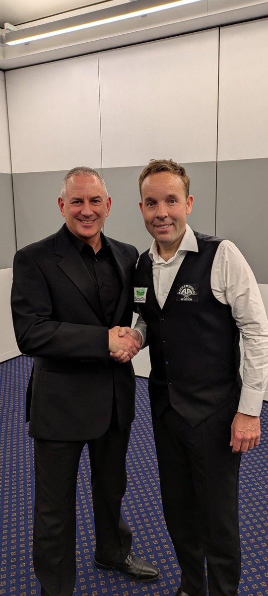 Brendan Moore (@brendanmoore147) on Twitter photo Having a great night refereeing <a href="/TheCaptain147/">Ali Carter</a> in Mansfield. Two photos 15 years apart. Thanks to <a href="/ABCsnookerex/">ABC Snooker Exhibitions</a> for organising the night. Great to see <a href="/announcerphil/">Phil Seymour</a> here too. Having a great night refereeing <a href="/TheCaptain147/">Ali Carter</a> in Mansfield. Two photos 15 years apart. Thanks to <a href="/ABCsnookerex/">ABC Snooker Exhibitions</a> for organising the night. Great to see <a href="/announcerphil/">Phil Seymour</a> here too.