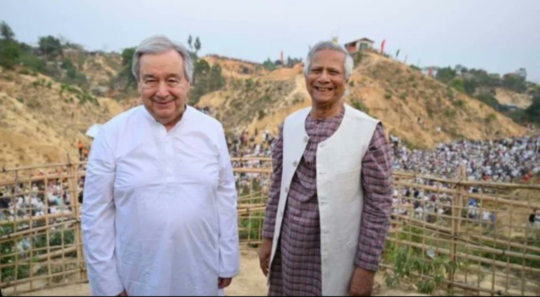 ★Salute....Dr.  Muhammad Yunus...
 "Bangladesh government will try to make next year's Eid-ul-Fitr so that the Rohingya community can spend it in their ancestral homes in Myanmar.

 - Dr.  Muhammad Yunus
 Hon'ble Chief Adviser..