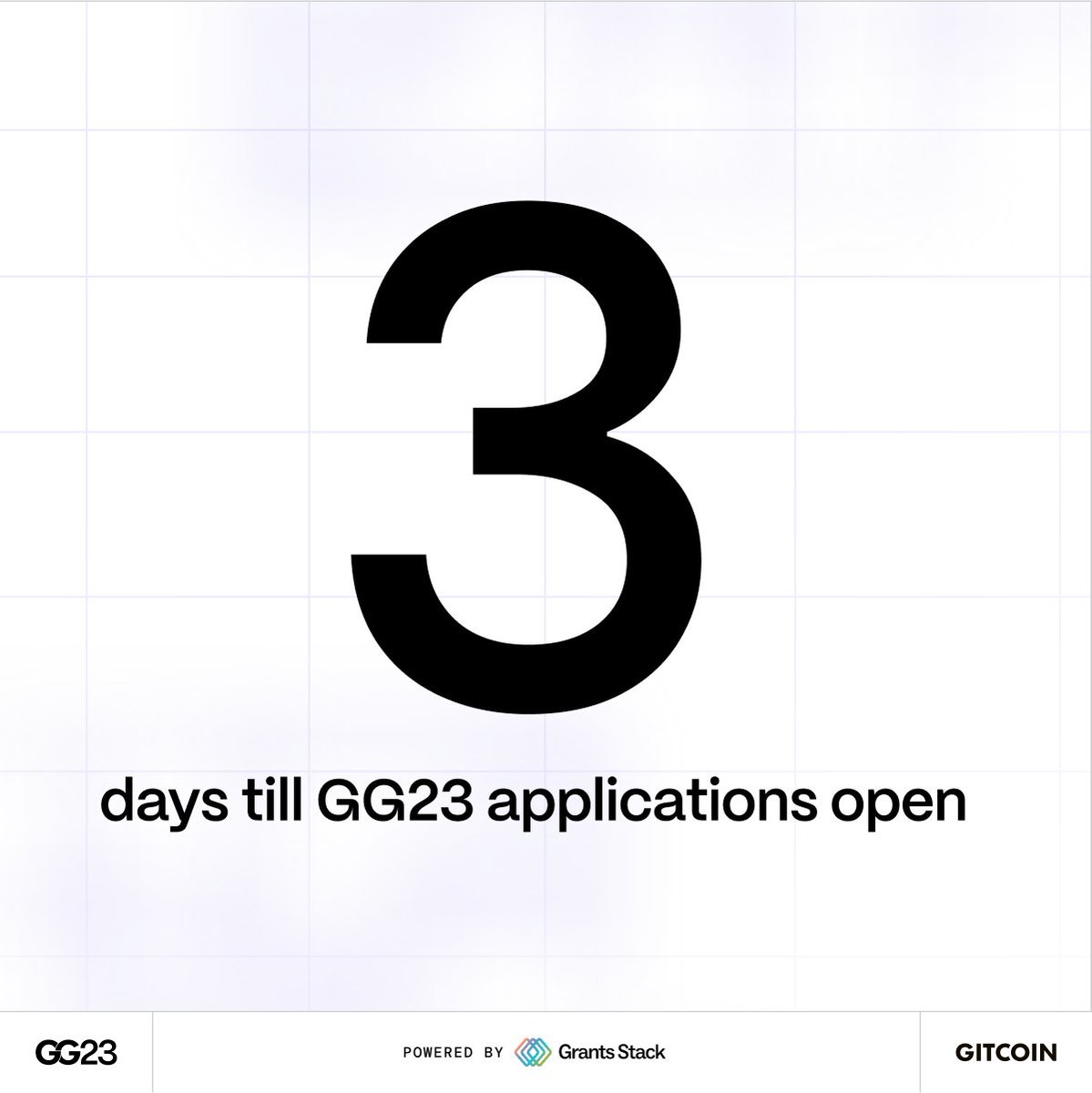 Just 3 days!

How hyped are you for #GG23 applications to open?