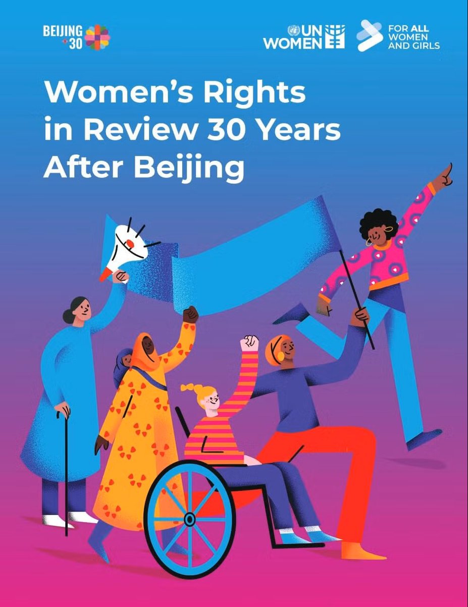 🚨 In 2024, nearly 1 in 4 governments reported a backlash on #women's rights.

<a href="/UN_Women/">UN Women</a>’s latest report, Women’s Rights in Review 30 Years After Beijing, takes stock of progress &amp;  setbacks since the #Beijing30.

Read more: bit.ly/41svxQ2

 #ForAllWomenAndGirls