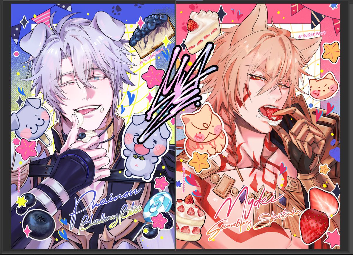 มาแร้วๆ โปสการ์ดอีก2ลายที่จะไปลงเพิ่มในบูธค่ะะ #CQ8
แวะมาหิ้วเมนูขนมหวาน2ชิ้นนี้กลับบ้านได้ที่ L45-48 นะคะ 🥺
#HonkaiStarRail #mydei #Phainon