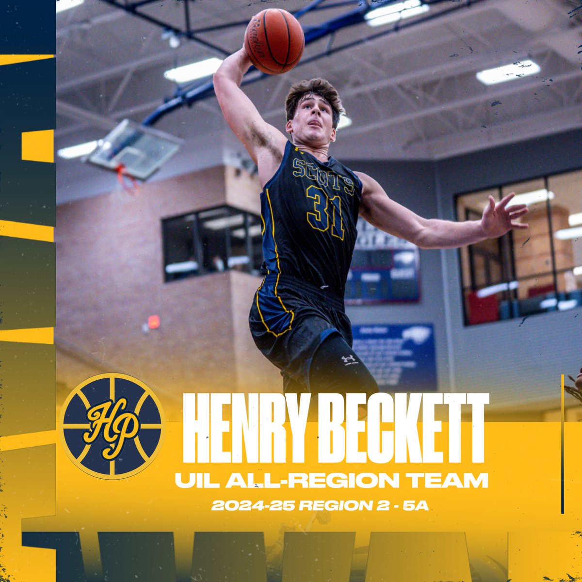 Highland Park Men's Basketball (@scotshoopshp) on Twitter photo Congratulations to <a href="/HenryBeckett031/">Henry Beckett</a> for earning UIL All-Region Team for Region 2 - 5A. Great Season Henry! Congratulations to <a href="/HenryBeckett031/">Henry Beckett</a> for earning UIL All-Region Team for Region 2 - 5A. Great Season Henry!