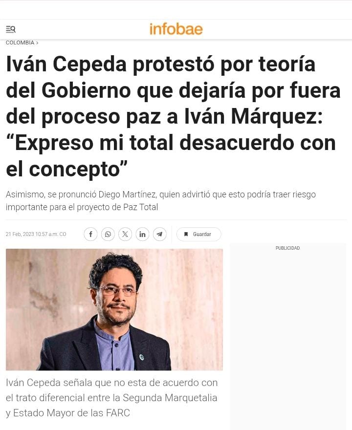 CeDemocratico's tweet photo. Señor @IvanCepedaCast, su afirmación es una infamia.

Desde el Centro Democrático jamás se ha defendido a alias "Simón", quien siempre ha sido testigo en el caso. 

Por algo usted lo buscó para, según él, ofrecerle beneficios. 

Hemos rechazado y condenado categóricamente a los delincuentes, sin distinciones, ni conveniencias. Por lo anterior, si es comprobado que alias "Simón" volvió a delinquir, es algo que censuramos. 

Le recordamos cómo usted SÍ ha manifestado proclividad a defender a criminales de lesa humanidad. Su camaradería con bandidos como Santrich e Iván Márquez, por ejemplo, es de conocimiento público.

Ni hablar de su defensa a Juan Guillermo Monsalve, criminal condenado a más de 40 años por delitos reprochables.

Bien dicen por ahí: "Tras de ladrón bufón"