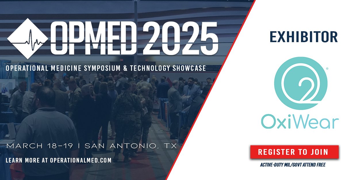 OxiWear is heading to OPMED 2025 Symposium in San Antonio! 🥳 Join us on March 18-19 and visit us at Booth #513 to meet our team, get a hands-on demo, and learn how OxiWear is advancing real-time SpO2 measuring for medical professionals. See you there!

.

.

.

.