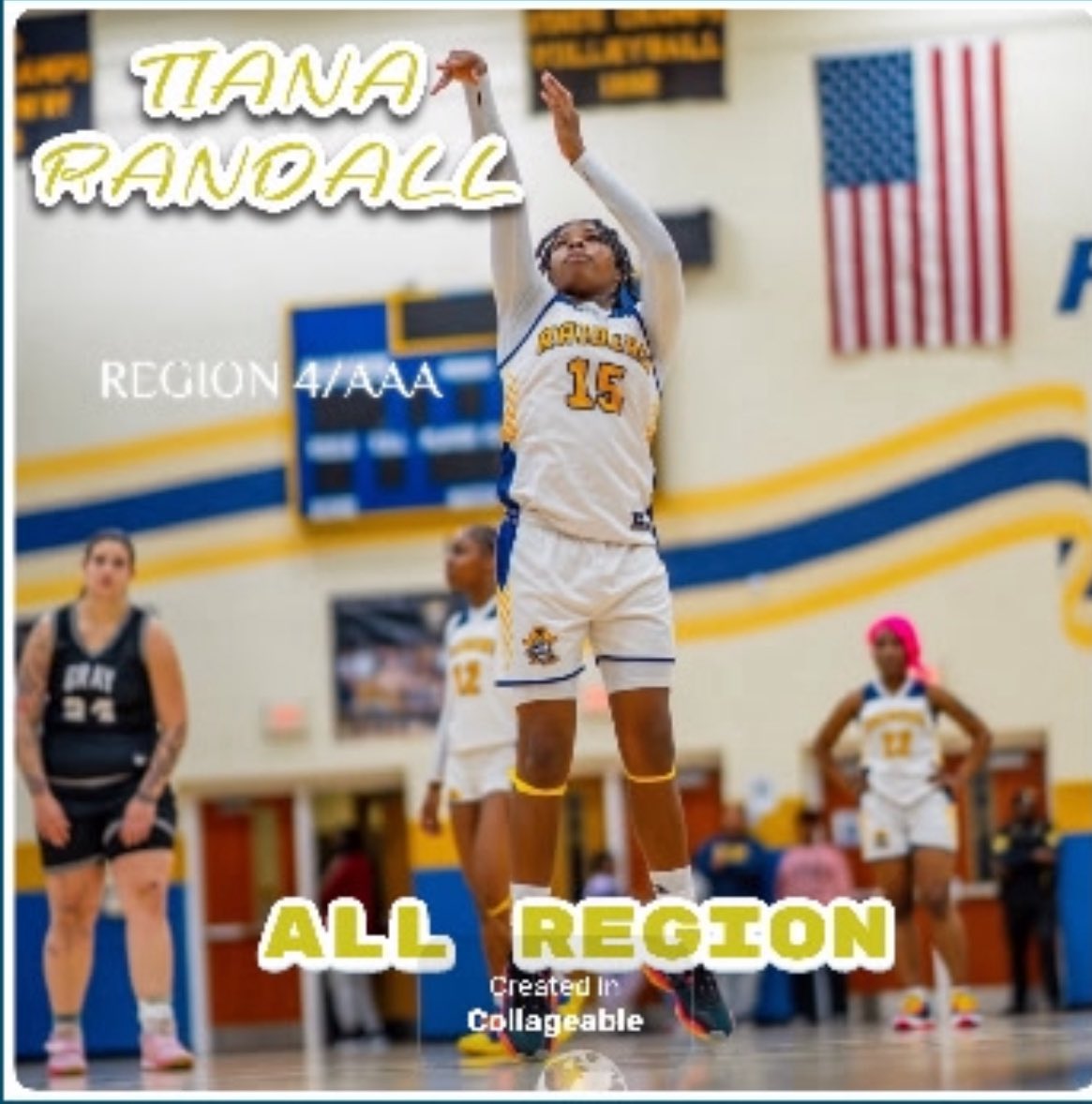 Post season 🏀Awards - Lady Raiders:

Region Player of the Year - Taelor Lee-Sutton

All Region selections - Aearonna Caughman, Jayla Fulwiley, Tianna Randall. 

Congratulations ladies!! 👏🏽👏🏽