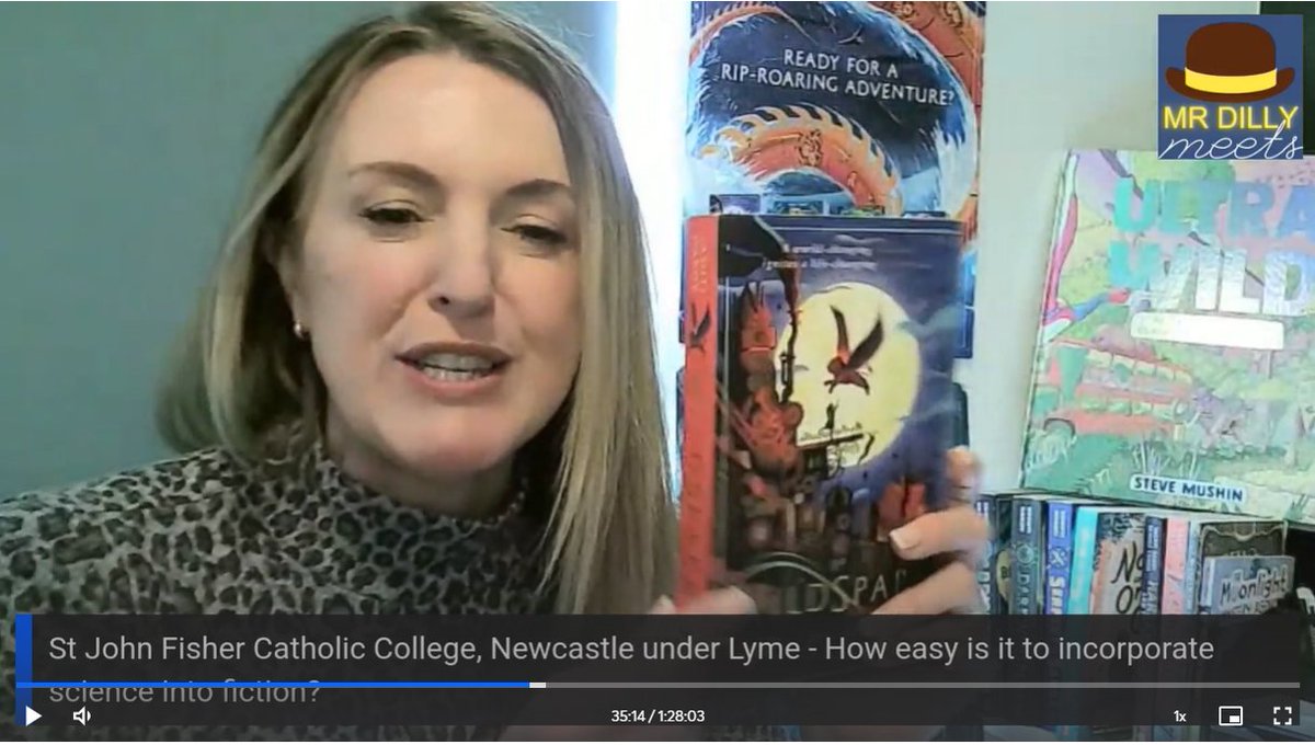 keeperof_books's tweet photo. @mrdillypresents @vashti_hardy @BarringtonStoke @dkbooks @thamesandhudson Thanks to @mrdillypresents for asking my schools question to @vashti_hardy and to her for answering! https://t.co/SQg4cOh6We