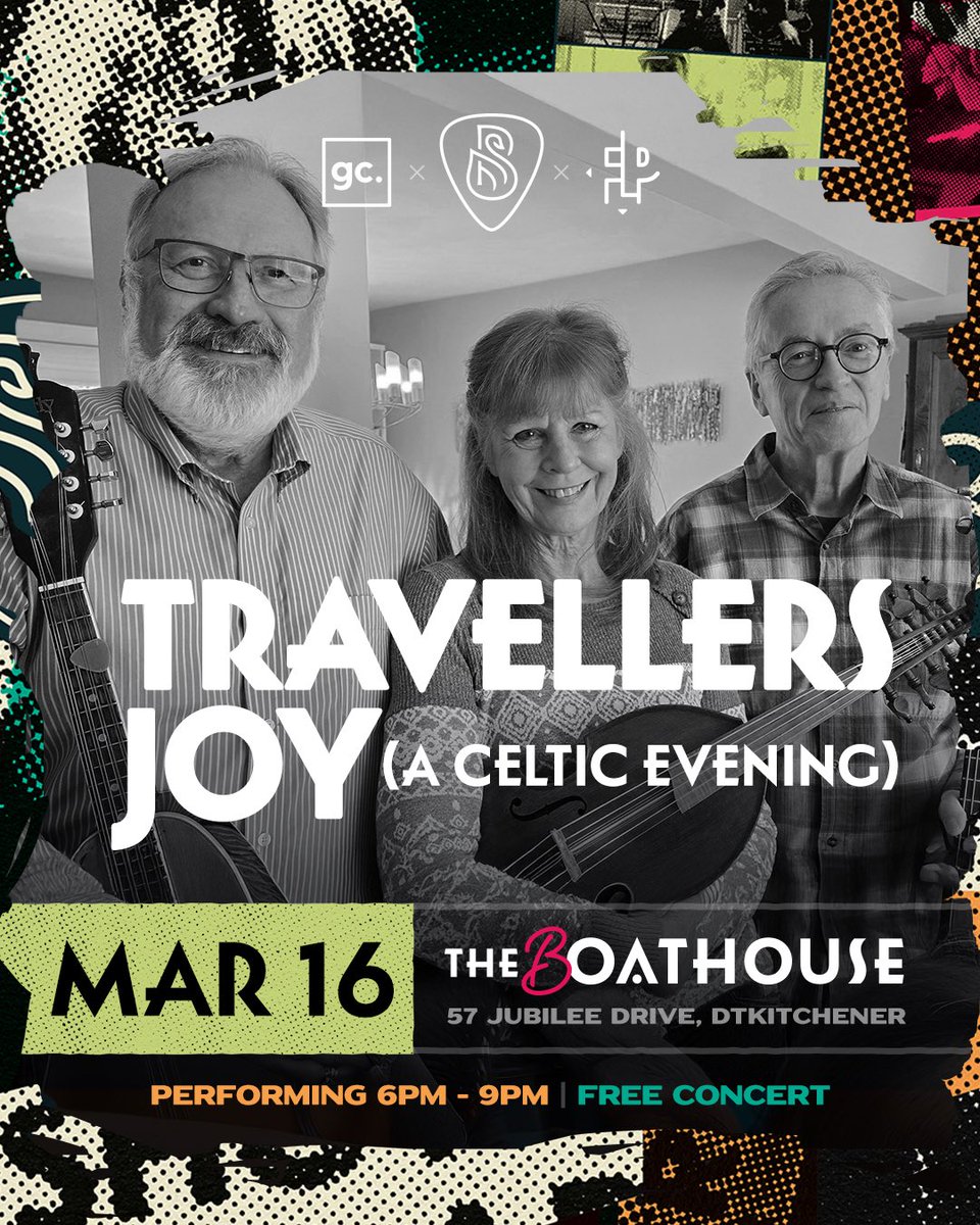 THIS SUNDAY! Join us for more tunes from Travellers Joy (A Celtic Evening) from 6-9pm and celebrate St. Patrick’s Day the right way ☘️🍻 Make your resos here: boathousedtk.com