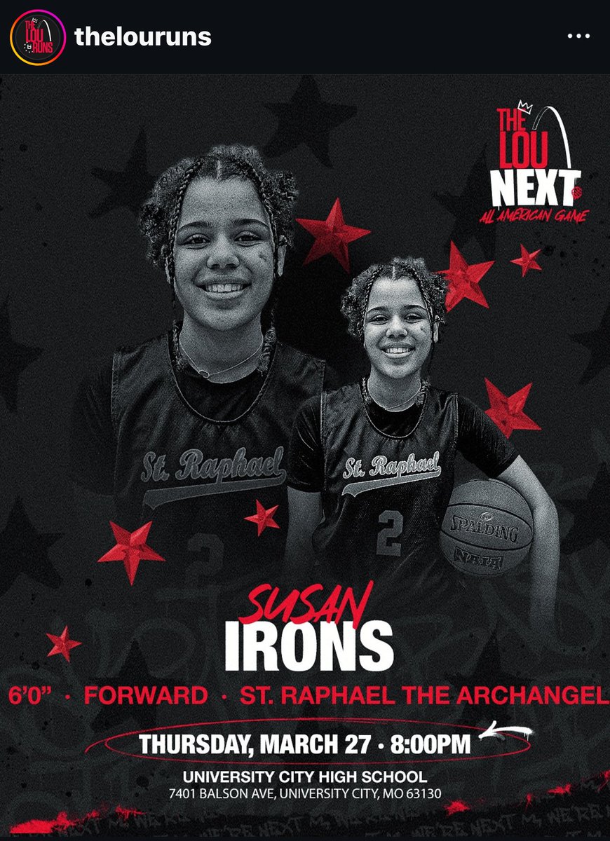 Susan Irons (Sui) (@susanironsstl13) on Twitter photo Thank you <a href="/thelouruns/">thelouruns</a> for this honor to play with an outstanding group of players in the class of 29! <a href="/CoachSantanaSTL/">Coach Santana STL</a> Thank you <a href="/thelouruns/">thelouruns</a> for this honor to play with an outstanding group of players in the class of 29! <a href="/CoachSantanaSTL/">Coach Santana STL</a>