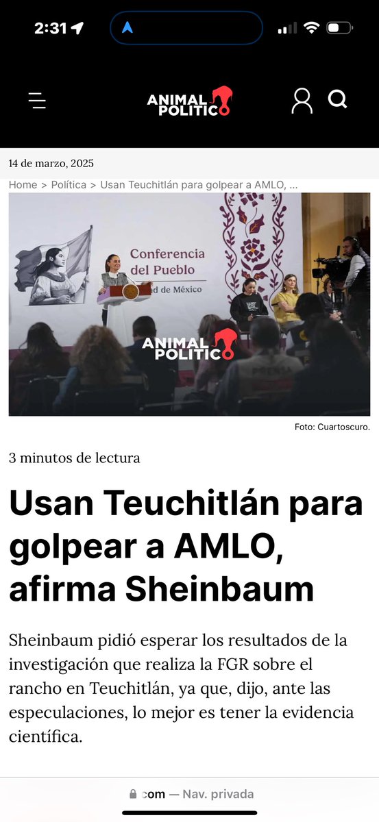 Ceci Flores 6623415616 (@cecipatriciaf) on Twitter photo No presidenta <a href="/Claudiashein/">Claudia Sheinbaum Pardo</a>, no se equivoque, a los únicos que golpearon en Teuchitlán fue a nuestros hijos; también los convirtieron en cenizas para que nadie más pudiera volver abrazarlos.
Disculpe las molestias que pudiera ocasionarle el dolor de todo un país. No presidenta <a href="/Claudiashein/">Claudia Sheinbaum Pardo</a>, no se equivoque, a los únicos que golpearon en Teuchitlán fue a nuestros hijos; también los convirtieron en cenizas para que nadie más pudiera volver abrazarlos.
Disculpe las molestias que pudiera ocasionarle el dolor de todo un país.