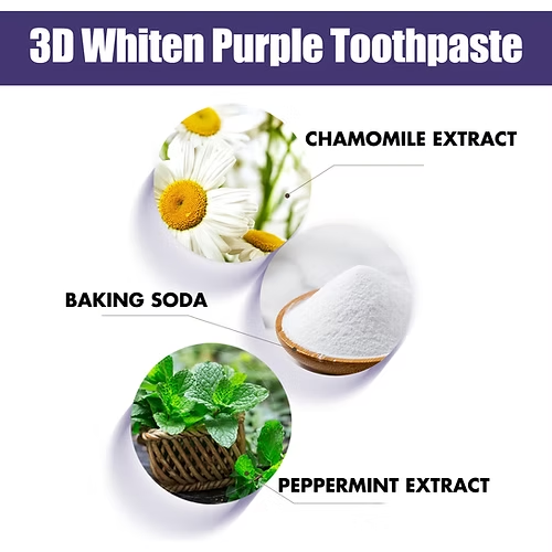 besthealthwell's tweet image. Tired of coffee stains and yellow tartar stealing your smile’s spotlight? ☕️🚫 Say hello to the 99g Purple Toothpaste!

Get it now at:
bestofthebesthealthwellness.com/product-page/9…

#OralWellness #PerfectSmile #BestToothpaste #TeethWhitening #OralCare #bestofthebesthealthwellness