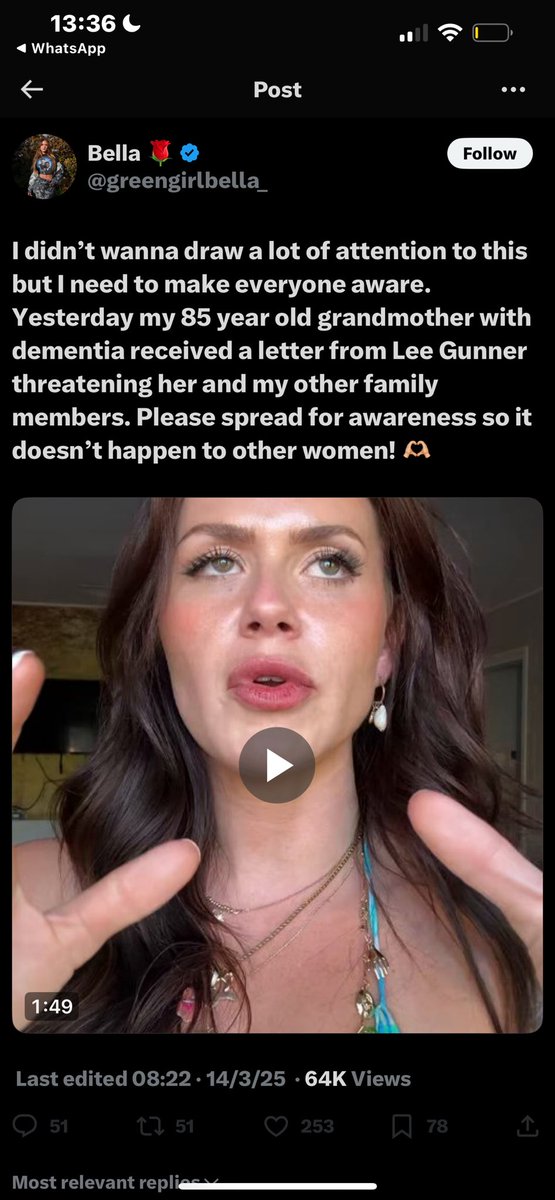 leegx82's tweet photo. The sheer fucking audacity of this thing to concoct a disgusting story on video and plaster it over TikTok and Twitter to over 1.4m followers.

Replying to shit loads of the comments too.

Then posts 7 hours later some fake letter it’s typed up with an envelope dated 12/3/25 with a UK postal stamp on it £2.

Got called out for it as I live in Spain ain’t no way it would 1, be there inside 2 days and 2, not have any Spanish stamps.

Quickly deleted it and then posted she’s taking a social media break which she’s also deleted.

Be careful of these things guys they can ruin you if you let them.

Thank fuck 95% of you knew it was bollocks to begin with.

As for the other 5% of you I don’t want your apologies you’re clearly all born in deficit.

Least we all know the lengths these cunts will go to try and destroy someone. 

Stay safe and stay sane 👊🏻