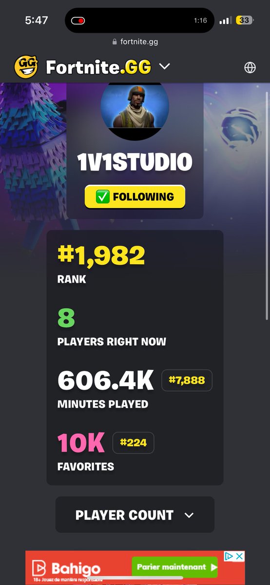 10k favorites thanks for all 🙏📈