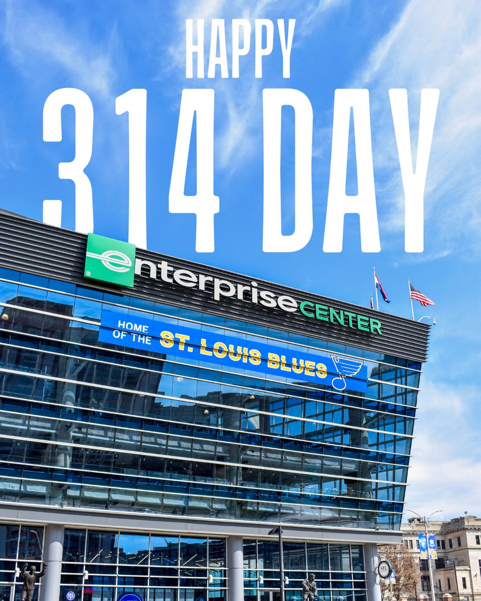 Enterprise_Cntr's tweet image. Happy 314 Day, St. Louis! 💚