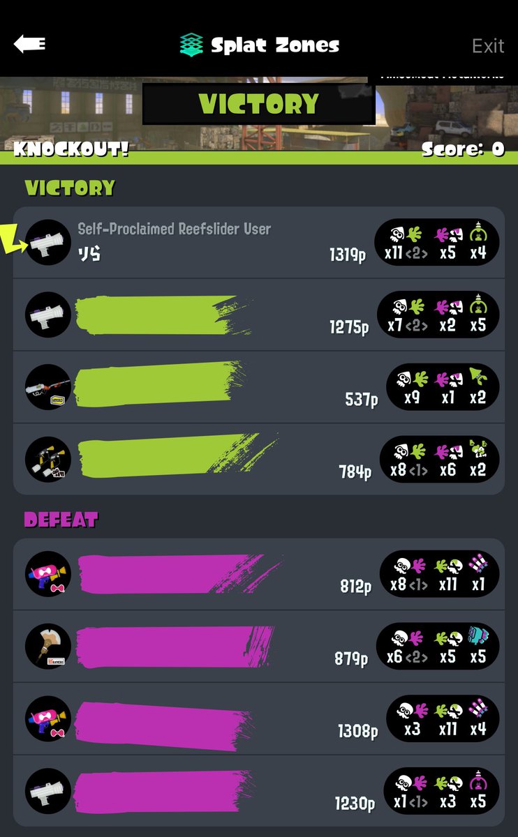 lilac_splatoon's tweet photo. でもやっぱりガチルールには持ちブキで行こうと思って…
ここまで7連敗してたんだけど最後はなんとか勝てた。このくらい全部やる気持ちで潜らないと勝てないんだね。きつい〜。
まあこの試合はボムが刺さったのもあるけどこんなにキルしたっけ?って感覚でした。
#わかばシューター #SplattershotJr https://t.co/kUyV1QdSmx