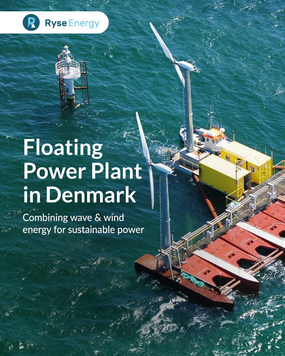 One of our previous innovative projects included providing wind turbines for the Poseidon 37 Floating Power station trial in the Baltic Sea, combining wave and wind energy to deliver sustainable energy directly to the grid. Learn more about our projects: bit.ly/4b3ugDn