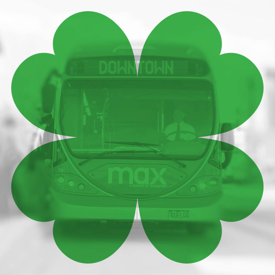 💚Happy St. Patrick’s Day!🍀
What's your favorite shade of green? Is it MAX Green? Or maybe Transfort Green? 
🚌How about saving some green by riding Transfort for FREE! 💵 Hop on and celebrate without spending a dime! ridetransfort.com