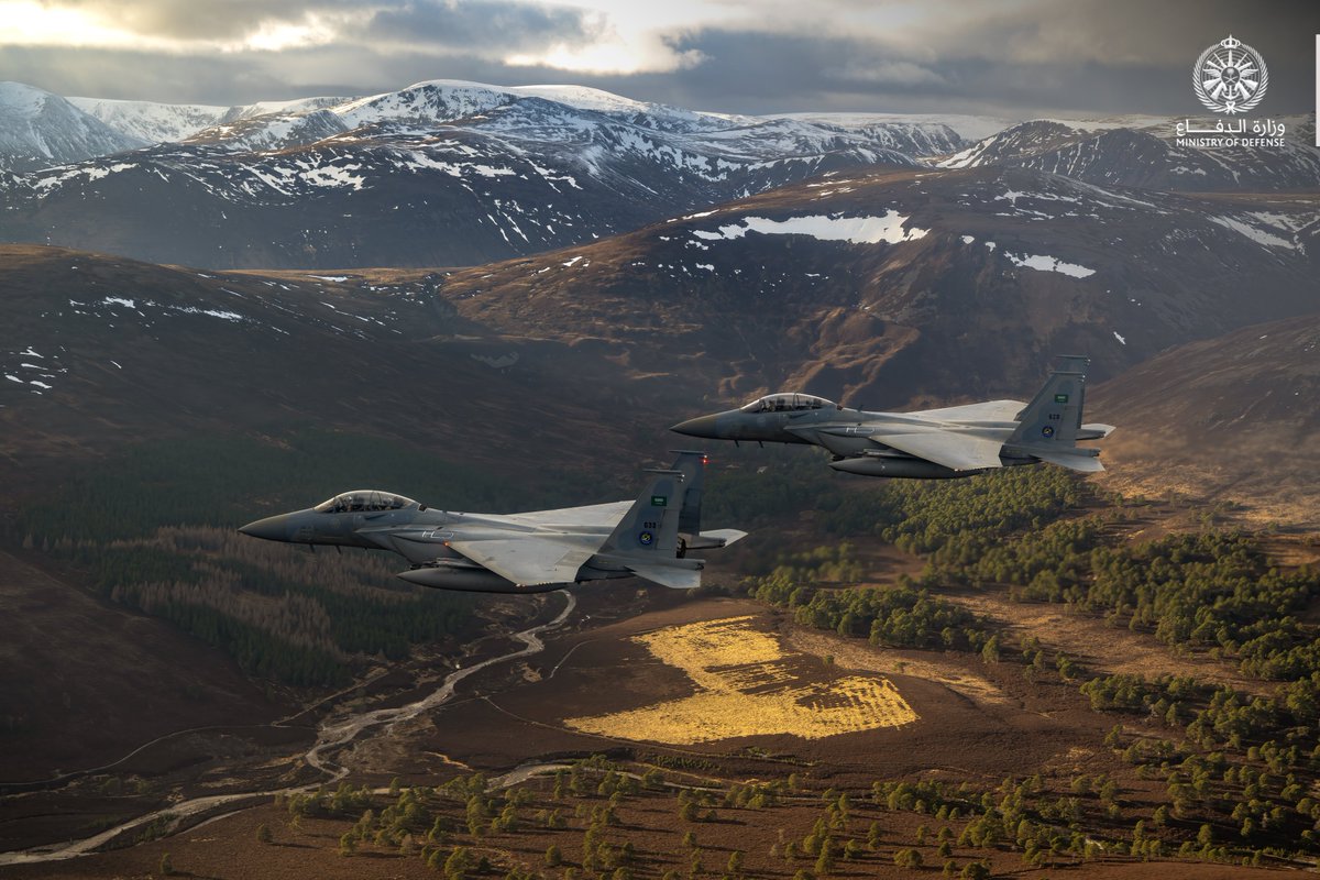 modgovksa's tweet image. #القوات_الجوية تختتم مشاركتها في مناورات تمرين #محارب_الكوبرا 25-1، الذي نُفِّذ بالمملكة المتحدة، إلى جانب قوات عدد من الدول الشقيقة والصديقة.