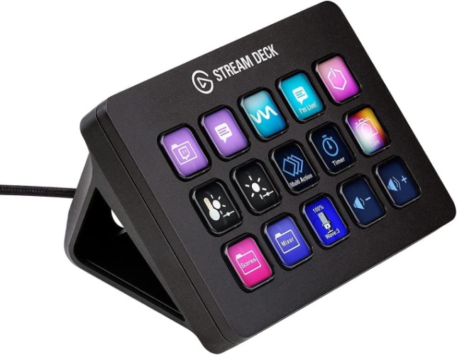 Clovercrixd's tweet photo. An item on my Throne wishlist just got fully funded: Elgato Stream deck MK.2 by Stoneforged Technology. Thank you! https://t.co/sHqjDYOqlZ #Wishlist #Throne https://t.co/LxtNMknHpW
