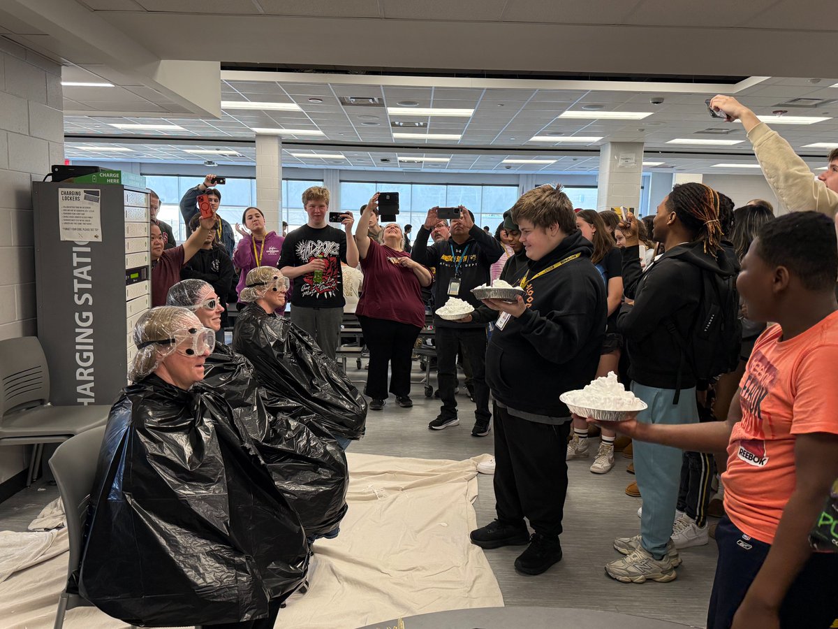Happy Pi Day!  Thanks for a great spirit week and to our teachers who volunteered for our Pie in the Face fundraiser!