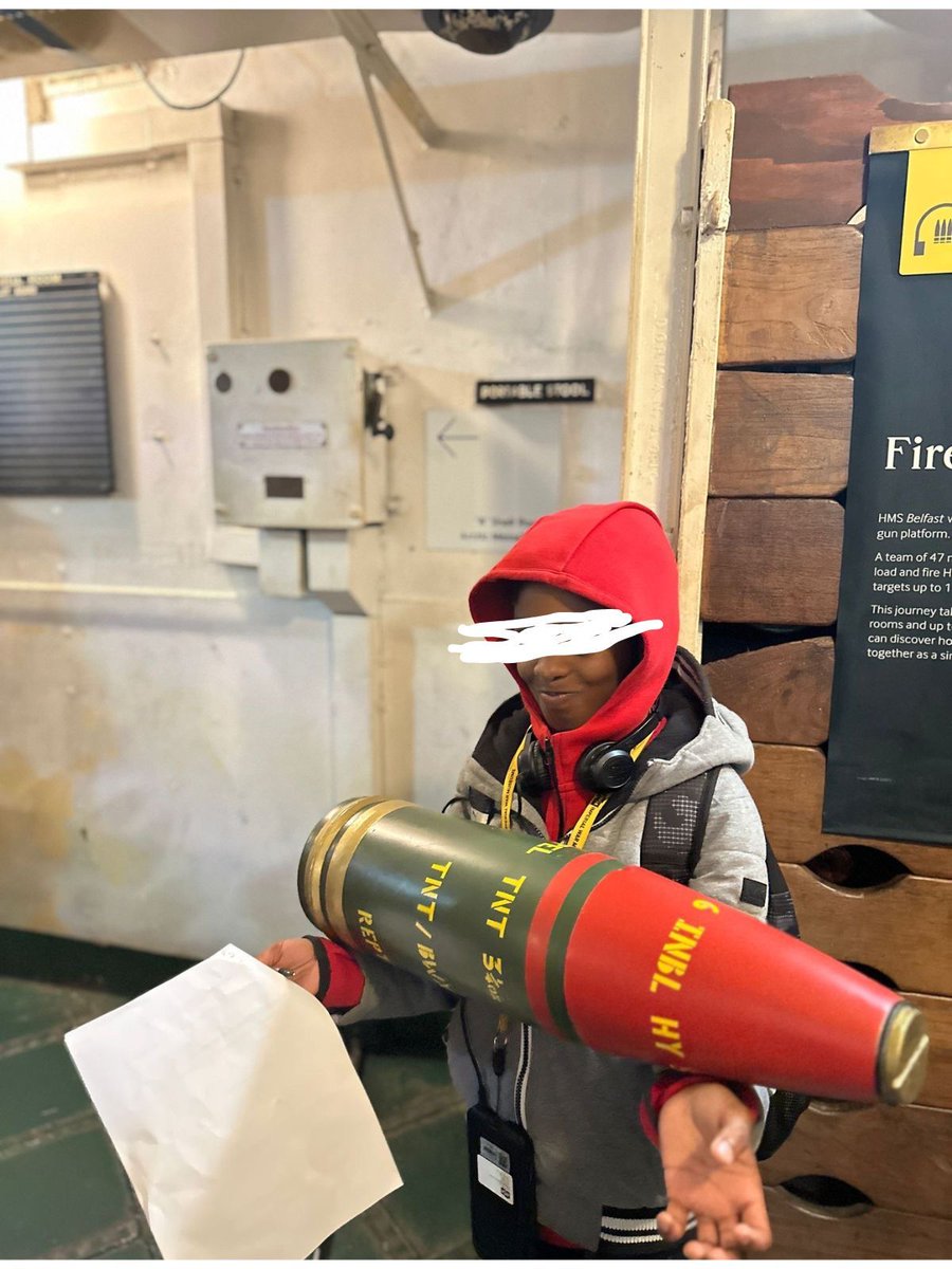 Our young people's visit to HMS Belfast offered a captivating journey through history, exploring the UK’s rich naval heritage and life aboard a WWII warship. #FST #youthwork