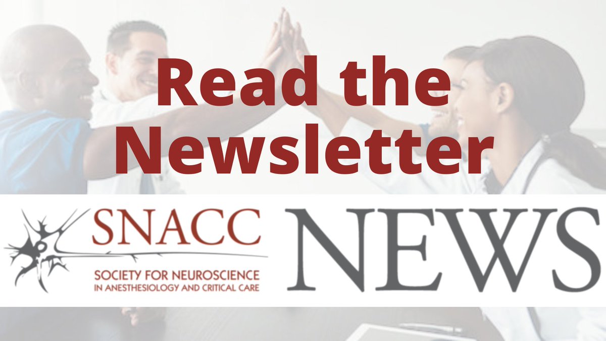 📰 Stay informed! Visit our website to read the SNACC newsletter for the latest updates on neurocritical care, research breakthroughs, upcoming events, and more. snacc.org/newsletters/ #SNACCNewsletter #BrainHealth