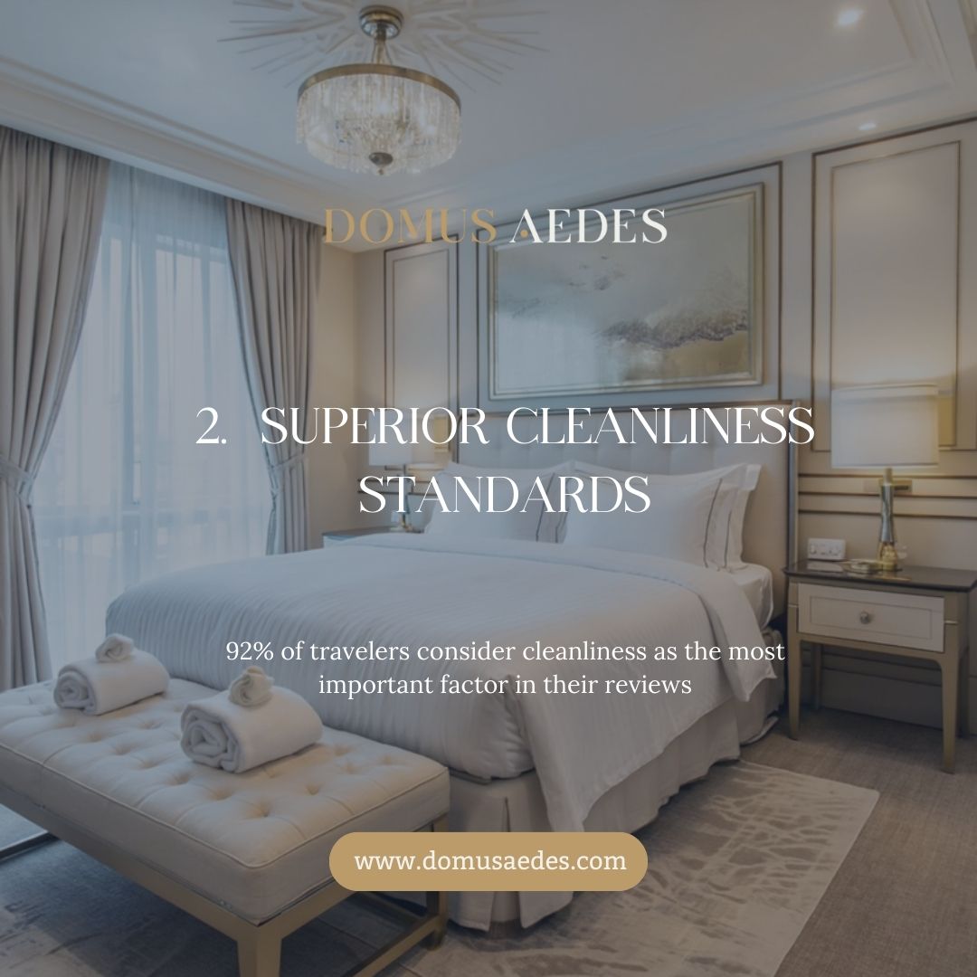 DomusAedes's tweet photo. Did you know that over 80% of travelers are willing to pay more for well-managed properties? 

At Domus Aedes we specialize in creating memorable experiences for both our guests and owners. https://t.co/B49uOPTyOb