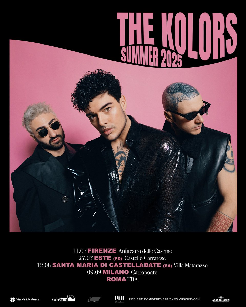 THE KOLORS SUMMER TOUR:
ticketone.it/artist/the-kol… #thekolors #tour