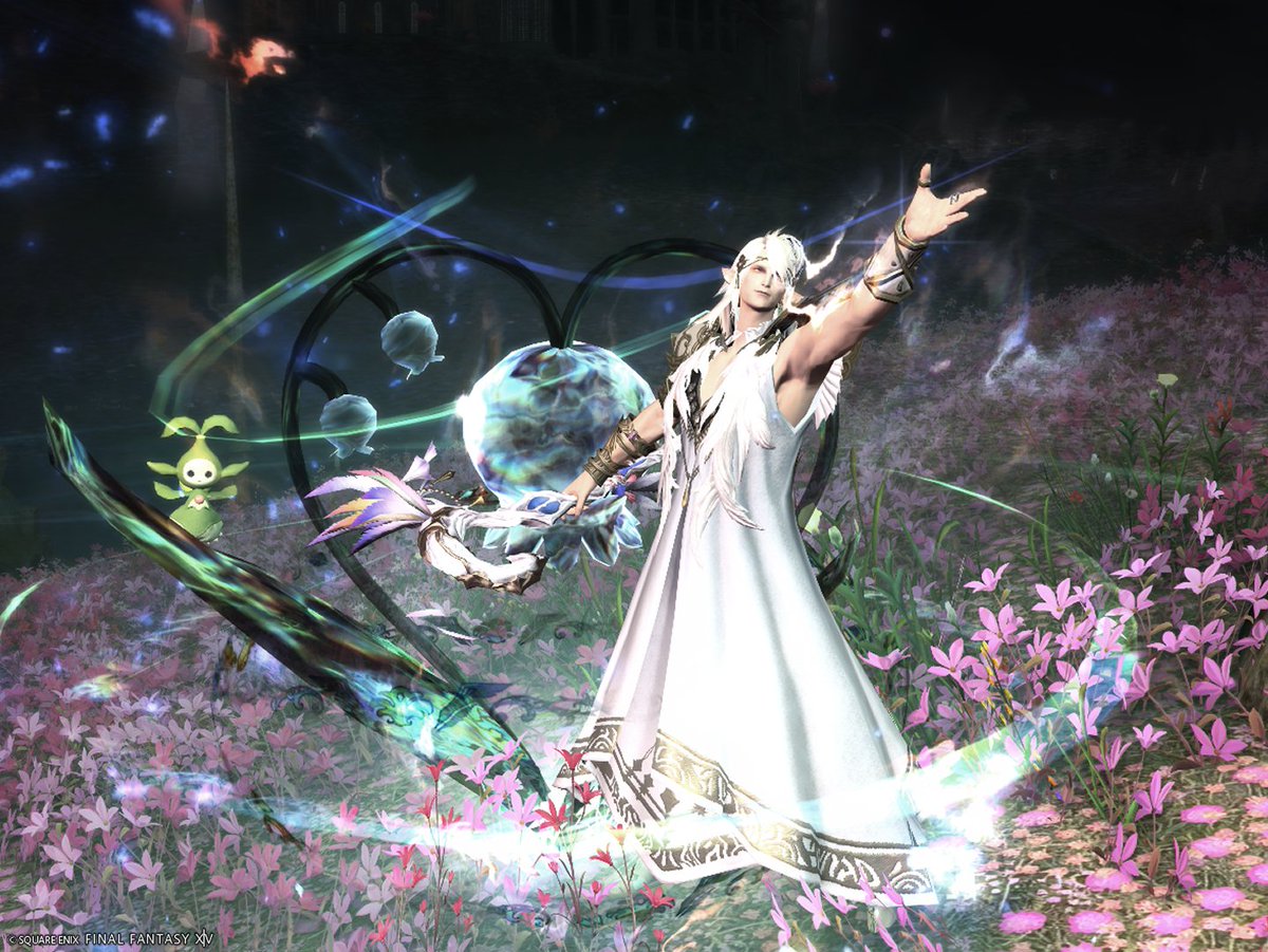 設置型のスキルを使って可愛い写真撮りたかったんですけど、盛りすぎて逆にいかつくなったお兄さん……