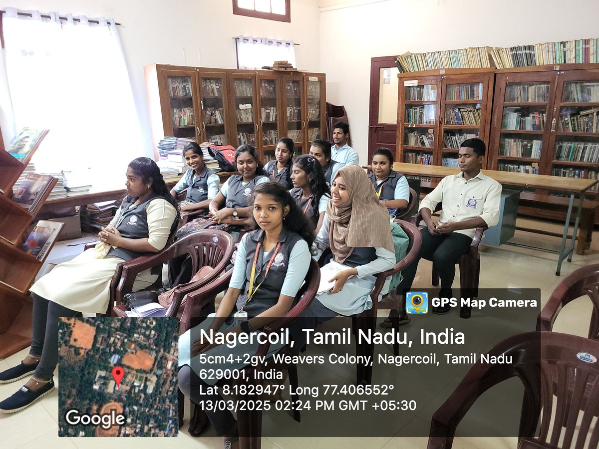 TamilScott's tweet photo. 13-3-2025  ஆய்வரங்கம் (நிகழ்வு 42&amp;43)நடைபெற்றது. நவீனப் பெண் கவிஞர்களின் கவிதைகள் என்ற தலைப்பில் ஸஹலா ஹமீதா(முதுகலை இரண்டாமாண்டு),யாழின் வளர்ச்சியும் வகை மாற்றமும் என்ற தலைப்பில் ரா. சிந்து(முதுகலை இரண்டாமாண்டு) ஆகியோர் கட்டுரை வாசித்தனர்; இறுதியில் மாணவர்கள் கலந்துரையாடினர். https://t.co/Ras9tJCJOQ