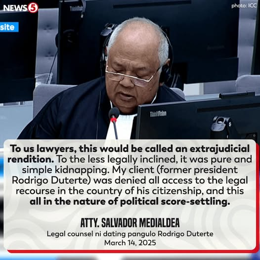 TwinkleMoonTea's tweet photo. @IntlCrimCourt The presiding lady seemed to have conveniently ignored this. The manner of Duterte's arrest is against Articles 59.2 &amp; 59.3 of their rules. He was not taken to a competent judicial authority, warrant wasn't examined, &amp; he was not allowed to request for interim release. https://t.co/DSnVU647x7