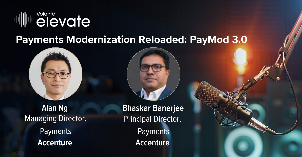 How can FIs stay ahead in the next evolution of payments? In our latest Elevate podcast, Alan Ng and Bhaskar Banerjee from <a href="/Accenture/">Accenture</a> dive into PayMod 3.0—unpacking key trends, strategies, and innovations shaping the future of payments.
🎧 Tune in now: eu1.hubs.ly/H0hxJvj0