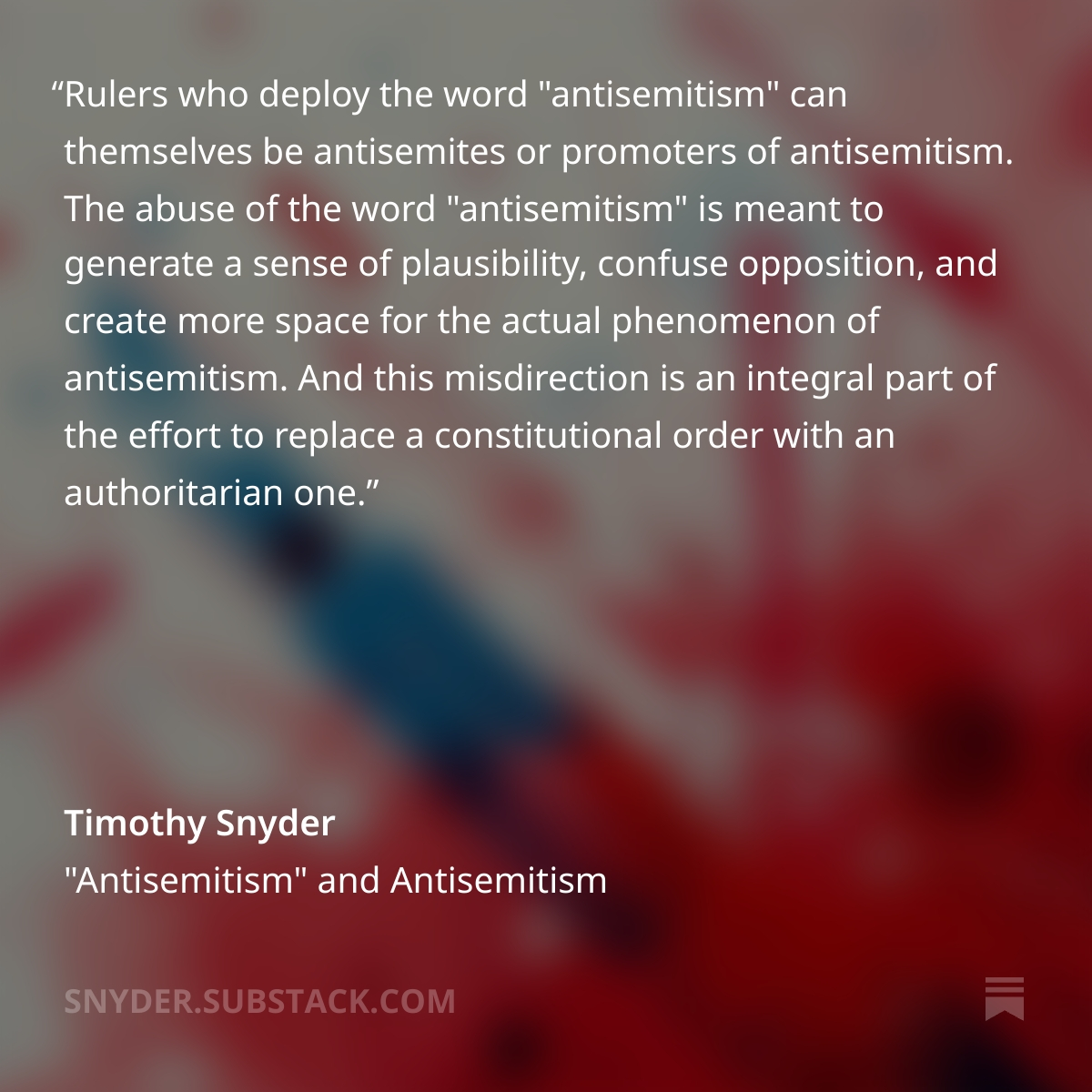 "'Antisemitism' and Antisemitism: The abuse of the word and the spread of the phenomenon"
Full essay via link in image below or profile
