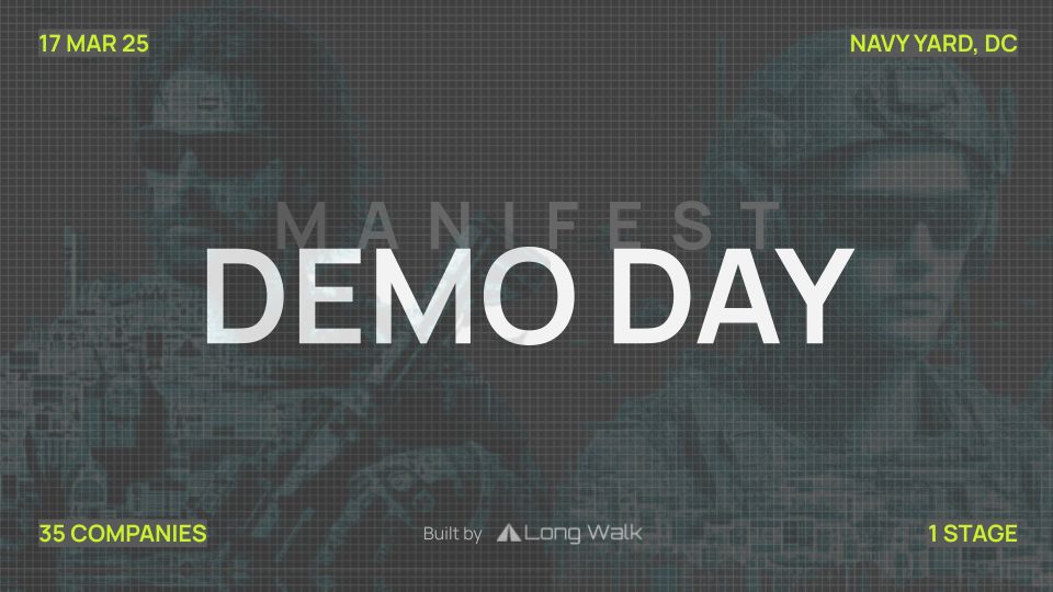 T-minus three days until Manifest: Demo Day. 

Shift5 will showcase our ability to secure operational technology, on-board and in real-time.

When: March 17th from 9:00 a.m. - 5:30 p.m.
Where: Navy Yard, DC
Who: Shift5, alongside 35 other innovative defense tech companies, and