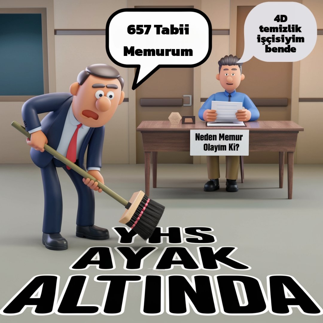 Yardımcı Hizmetler Sınıfı (YHS) çalışanları ne durumda? Onlar memur statüsünde ama ne ek gösterge hakları var, ne tayin hakları, ne de kariyer yükselme imkanları! Aynı işi yapmamıza rağmen, YHS çalışanları yıllardır aynı statüye mahkûm ediliyor.
#YhsÇözümBekliyor