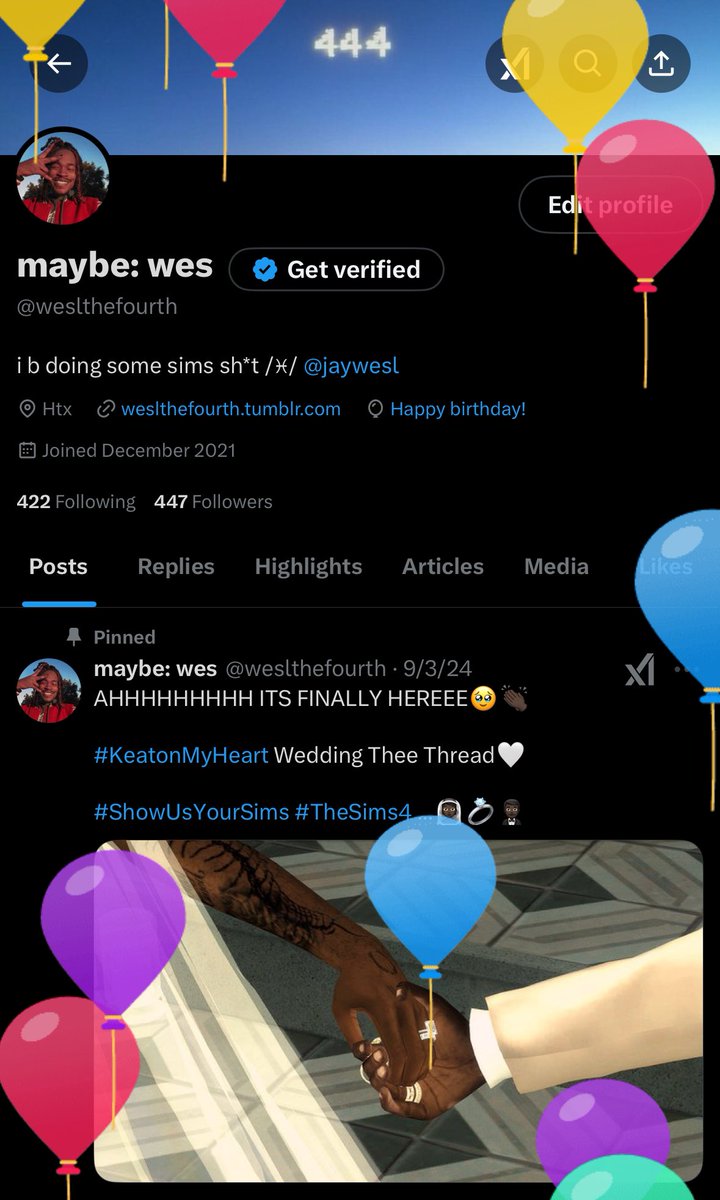 maybe: wes tweet media