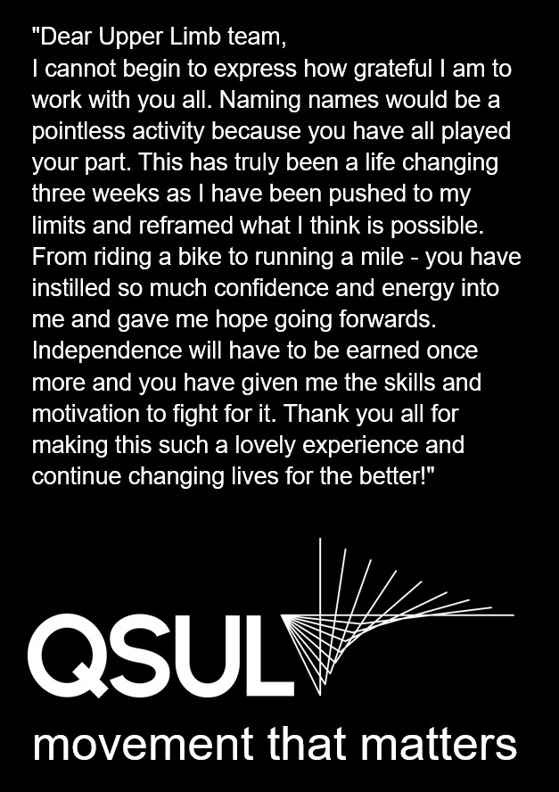 Nick Ward (@dr_nickward) on Twitter photo Sharing this feedback from one of our stroke participants, written about the therapists working on the 3-week Queen Square Upper Limb Neurorehabilitation programme at The National Hospital for Neurology and Neurosurgery <a href="/UCLIoN/">UCL Queen Square Institute of Neurology</a> <a href="/NHNN_therapies/">NHNN Therapy & Rehabilitation</a> <a href="/uclh/">UCLH</a> This is what it's about Sharing this feedback from one of our stroke participants, written about the therapists working on the 3-week Queen Square Upper Limb Neurorehabilitation programme at The National Hospital for Neurology and Neurosurgery <a href="/UCLIoN/">UCL Queen Square Institute of Neurology</a> <a href="/NHNN_therapies/">NHNN Therapy & Rehabilitation</a> <a href="/uclh/">UCLH</a> This is what it's about