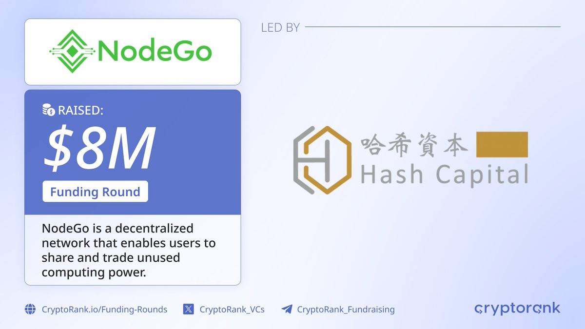 JEGE_8's tweet photo. #Web3 and #DePIN projects will shape the future, as they bring real-world applications to life. Don't miss out on any Web3 or DePIN projects in 2025—they could change your financial position early!

@NodeGoAI  – Backed by @hashcapitals  with an $8M investment, running on the @solana  network, the project will allocate 10% of its funds for an airdrop to early supporters.

#NodeGoAI enables individuals and organizations to earn money by sharing data, CPU, and GPU resources with blockchain-based businesses and individuals, providing cost-effective computational power. @boithebear