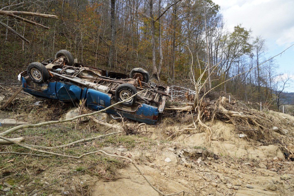 A cup of coffee, long gone cold, sits alone in a kitchen. Public officials are in constant motion amid the frenzy and weariness of crisis response.

Read more about government officials' response to the flood damage in Cocke and Unicoi counties: bit.ly/3XMwMIx.