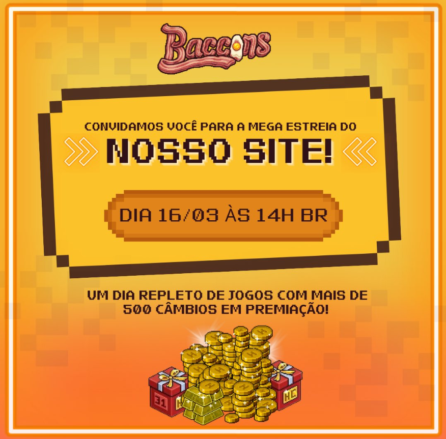 sininhofunny's tweet photo. Vou marcar presença de certeza
@BacconsBR @Bacconsfeed #V1BACCONS https://t.co/sXLcIZlFl6