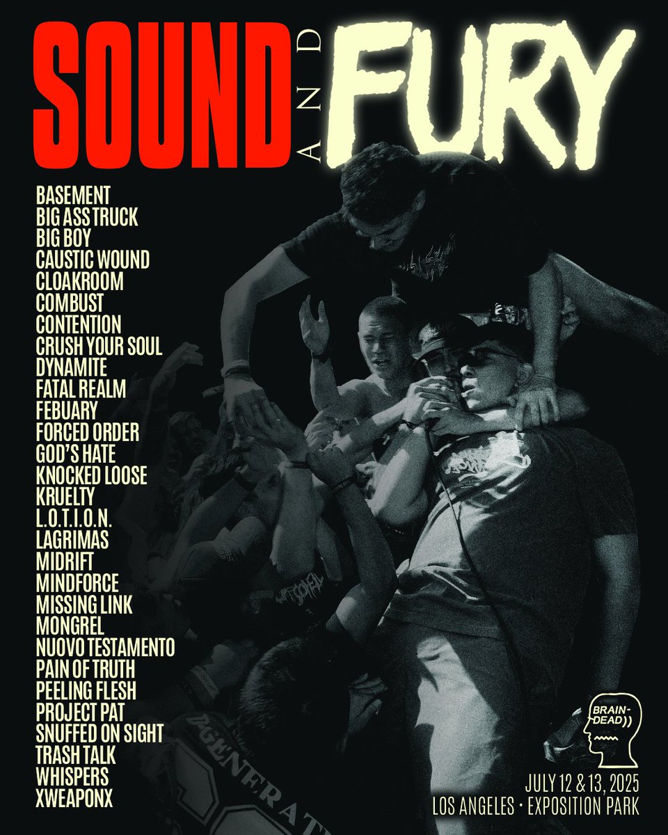 sound_and_fury's tweet image. Sound and Fury 2025 is here.
Passes are on sale now: lfg.soundandfury.la/e/sound-and-fu…
This is 80% of the bands.
Listen to them here imo: open.spotify.com/playlist/6TpbG…
