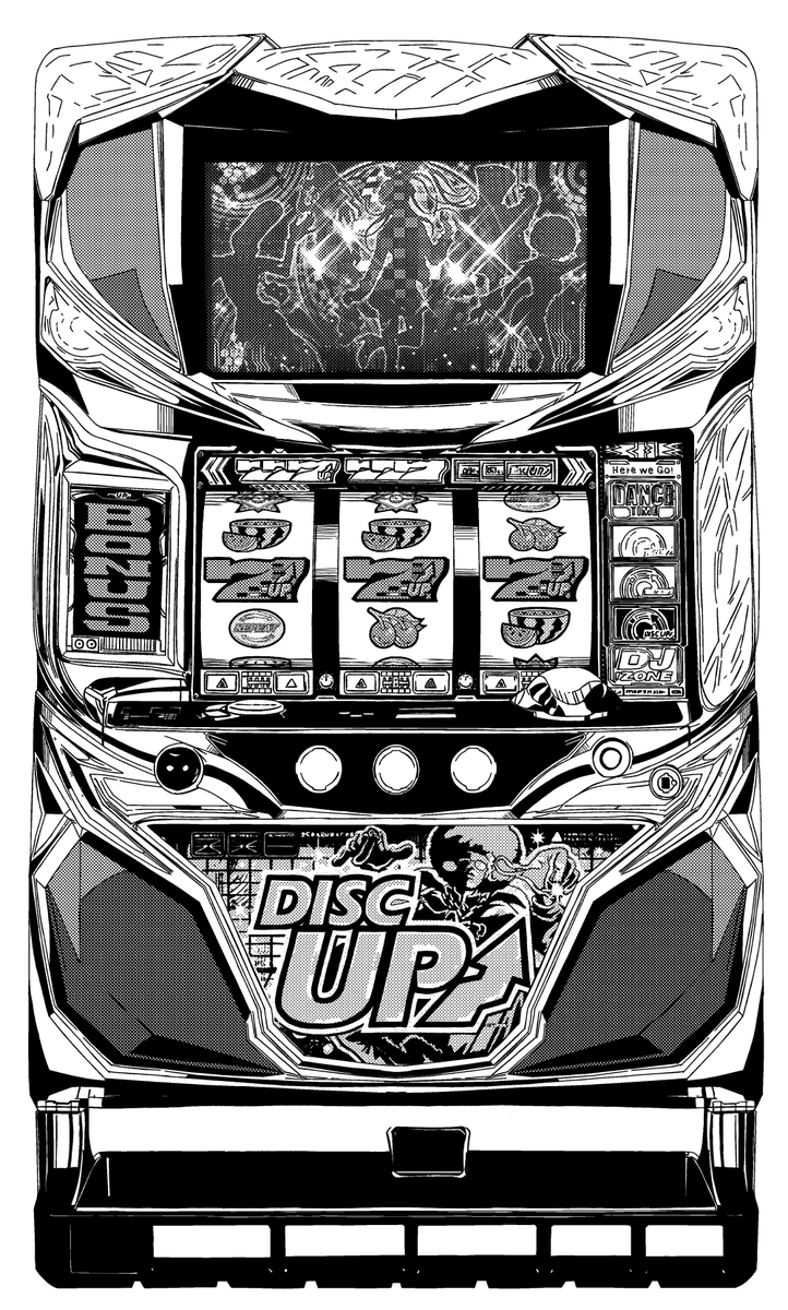 こういうのを漫画で使うために線画にする作業たのしかたなぁ 